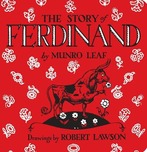 Book cover for The Story of Ferdinand by Leaf, Munro