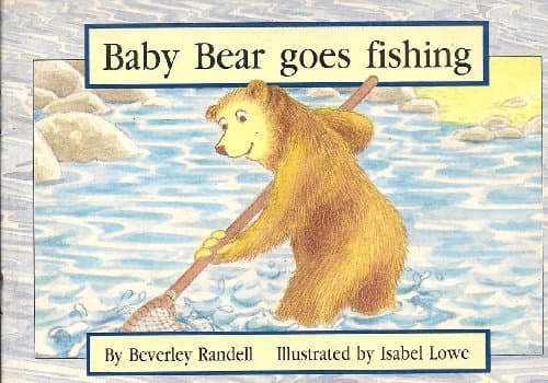 Book cover for Baby bear goes fishing (New PM story books) by Beverley Randell
