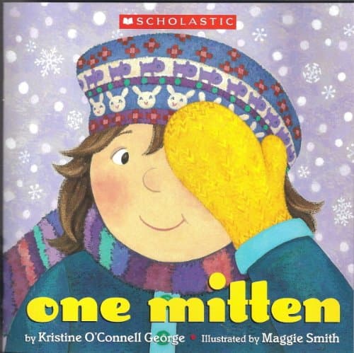 Book cover for One Mitten by Kristine O'Connell George