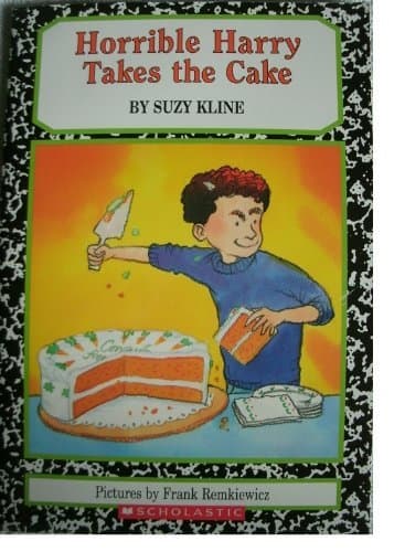 Book cover for Horrible Harry Takes the Cake by Kline, Suzy