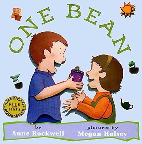 Book cover for One Bean by Rockwell, Anne
