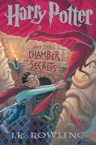 Book cover for Harry Potter and the Chamber of Secrets by Rowling, J.K.