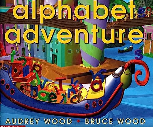 Book cover for Alphabet adventure by Wood, Audrey