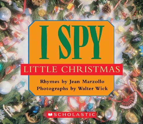 Book cover for I Spy Little Christmas by Marzollo, Jean