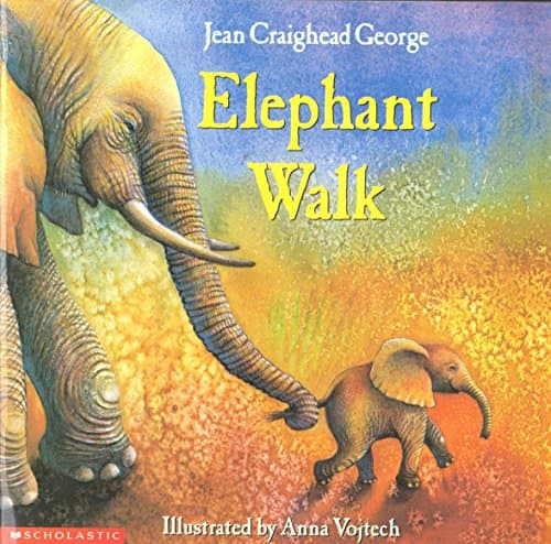 Book cover for Elephant walk by George, Jean Craighead
