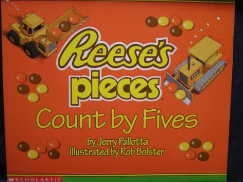 Book cover for Reese's Pieces Count By Fives by Pallotta, Jerry