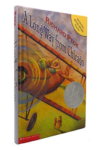 Book cover for A long way from Chicago: A novel in stories by Peck, Richard