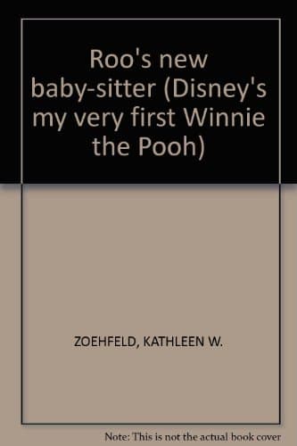 Book cover for Roo's new baby-sitter (Disney's my very first Winnie the Pooh) by Kathleen Weidner Zoehfeld