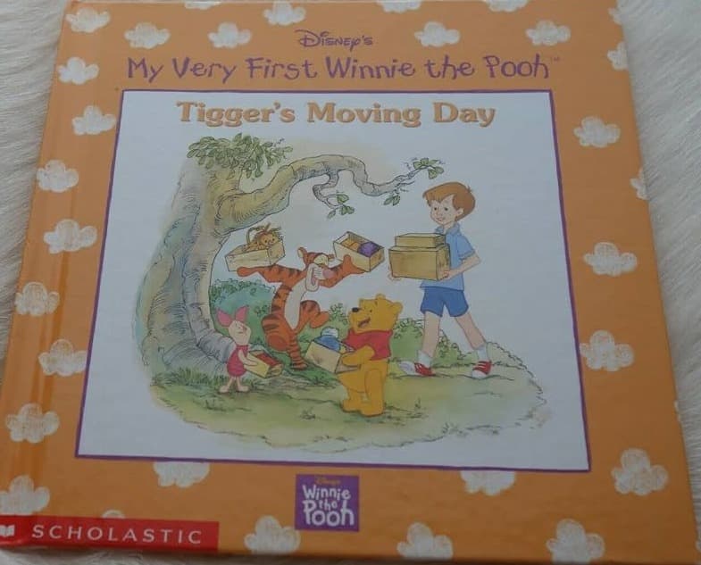 Book cover for TIGGER'S MOVING DAY (DISNEY'S VERY FIRST WINNIE THE POOH) by Kathleen Weidner Zoehfeld