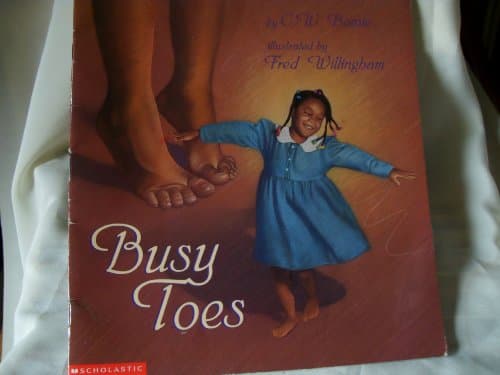 Book cover for Busy Toes by C. W. Bowie