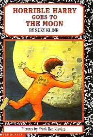 Book cover for Horrible Harry Goes to the Moon (Horrible Harry) by Kline, Suzy