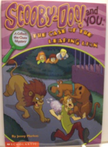 Book cover for Scooby-Doo! And You: The Case of the Leaping Lion by Jenny Markas