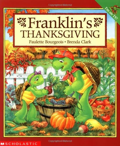 Book cover for Franklin's Thanksgiving by Bourgeois, Paulette
