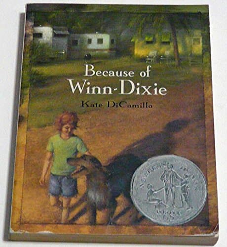 Book cover for Because of Winn-Dixie by DiCamillo, Kate