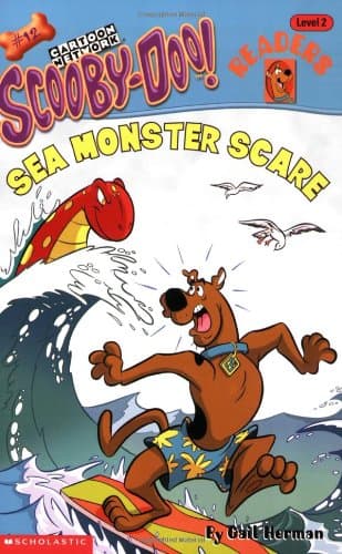 Book cover for Sea Monster Scare (Scooby-doo Reader #12) by Herman, Gail