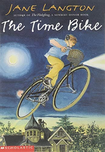 Book cover for The Time Bike by Jane Langton