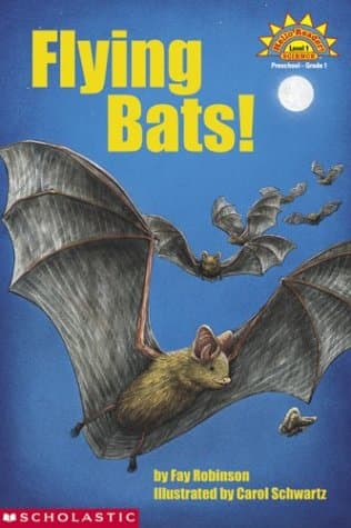 Book cover for Flying Bats (Hello Reader: Science, Level 1) by Robinson, Fay