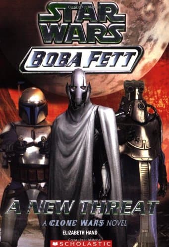 Book cover for A New Threat (Star Wars: Boba Fett, Book 5) by Hand, Elizabeth