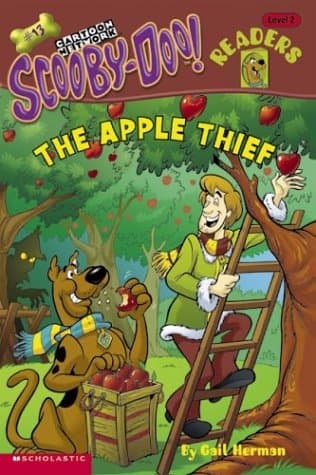 Book cover for The Apple Thief (Scooby-Doo!Readers) by Herman, Gail