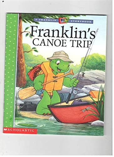 Book cover for Franklin's Canoe Trip by Bourgeois, Paulette