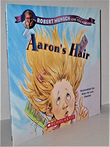 Book cover for Aaron's Hair by Robert Munsch