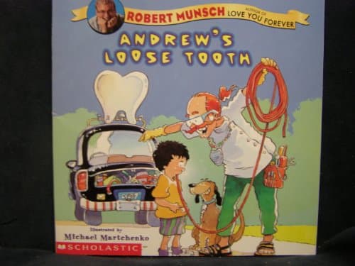 Book cover for Andrew's Loose Tooth by Munsch, Robert