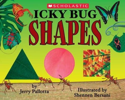 Book cover for Icky Bug Shapes by Pallotta, Jerry