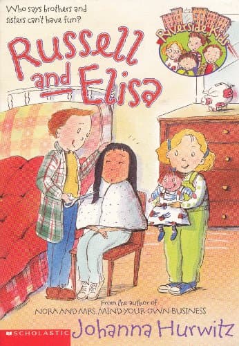 Book cover for Russell and Elisa (Riverside Kids) by Johanna Hurwitz