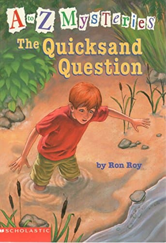 Book cover for A to Z Mysteries: The Quicksand Question by Roy, Ron