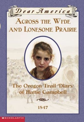 Book cover for Across the Wide and Lonesome Prairie (Dear America) by Kristiana Gregory