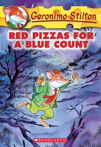 Book cover for Red Pizzas for a Blue Count (Geronimo Stilton #7) by Keys, Larry