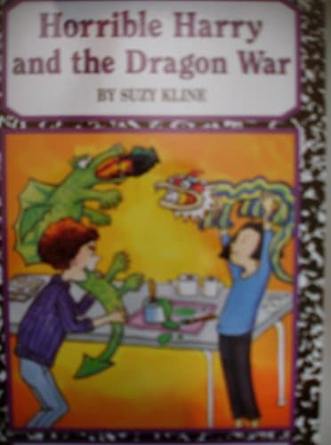 Book cover for Horrible Harry and the Dragon War by Suzy Kline