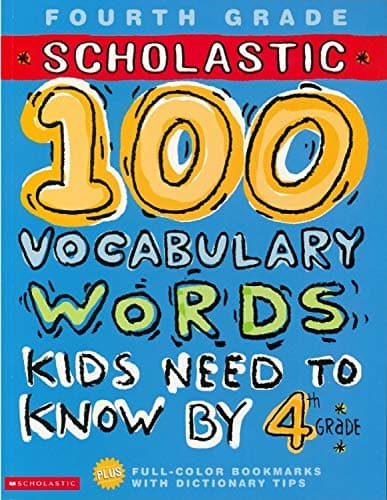 Book cover for 100 Vocabulary Words Kids Need to Know by 4th Grade (Workbook) (100 Words Math Workbook) by Herman, Gail