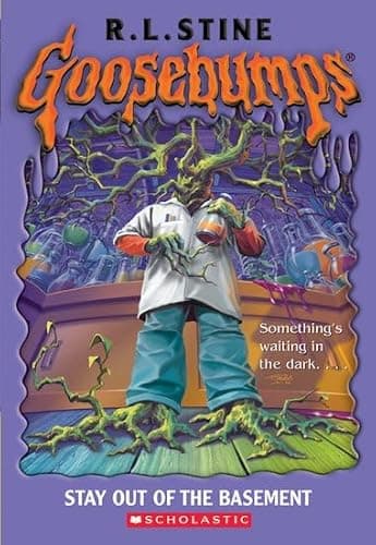 Book cover for Stay Out of the Basement (Goosebumps #2) by Stine, R L