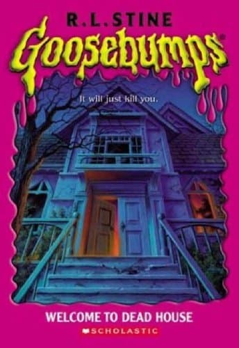 Book cover for Welcome to Dead House (Goosebumps Series) by Stine, R.L.