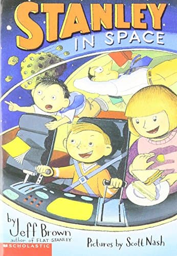 Book cover for Stanley in Space (Stanley #3) by Jeff Brown