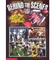 Book cover for National Football League Behind the Scenes by Joe Layden