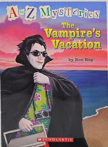 Book cover for The Vampire's Vacation (A-Z Mysteries) by roy, Ron