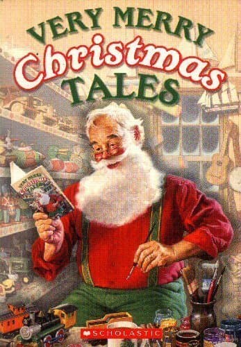 Book cover for Very Merry Christmas Tales by Barbara Seuling