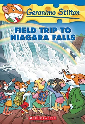 Book cover for Field Trip to Niagara Falls (Geronimo Stilton, No. 24) by Stilton, Geronimo