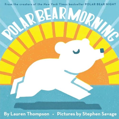 Book cover for Polar Bear Morning by Thompson, Lauren