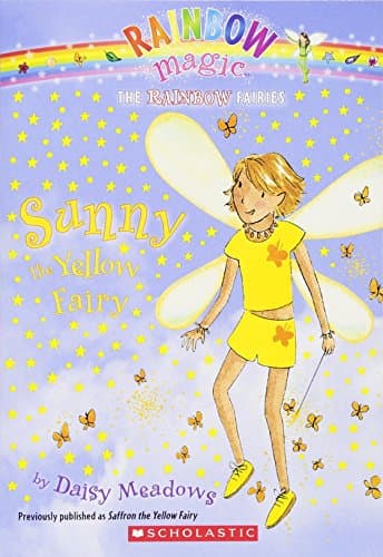 Book cover for Sunny: The Yellow Fairy (Rainbow Magic: The Rainbow Fairies, No. 3) by Meadows, Daisy