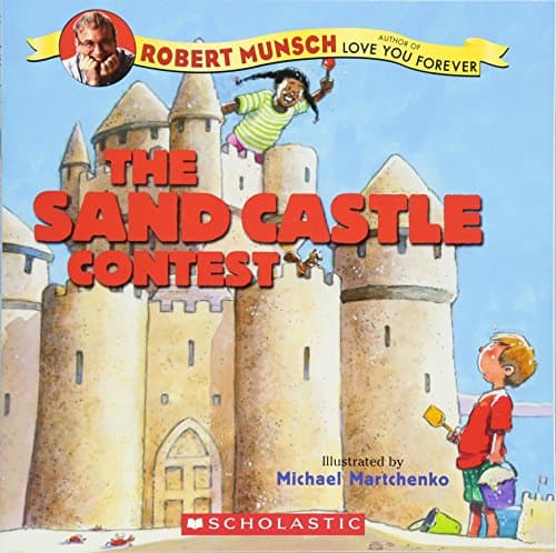Book cover for The Sand Castle Contest by Robert Munsch