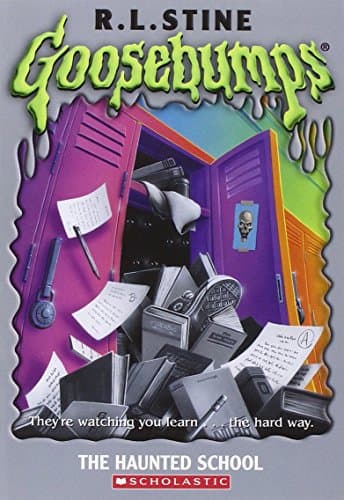 Book cover for The Haunted School (Goosebumps #59) by Stine, R L