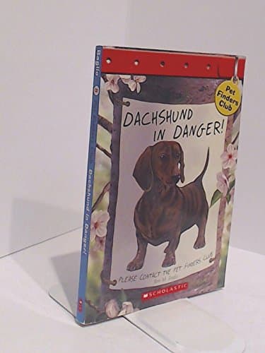 Book cover for Dachshund in Danger by Baglio, Ben M.