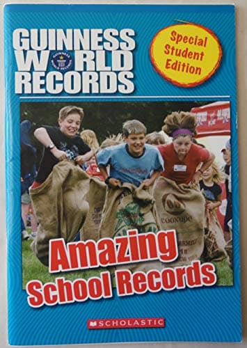 Book cover for Amazing School Records (Guinness World Records) by Ryan Herndon