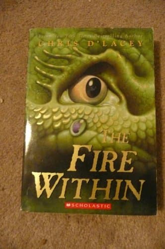 Book cover for The Fire Within by Chris D'Lacey
