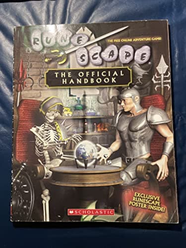 Book cover for RuneScape: The Official Handbook by West, Tracey