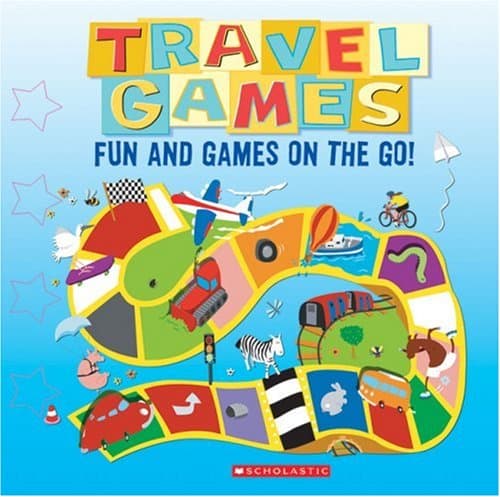 Book cover for Travel Games: Fun and Games on the Go by Scholastic