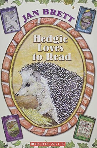 Book cover for Hedgie Loves to Read by Jan Brett (2006-05-03) by jan-brett